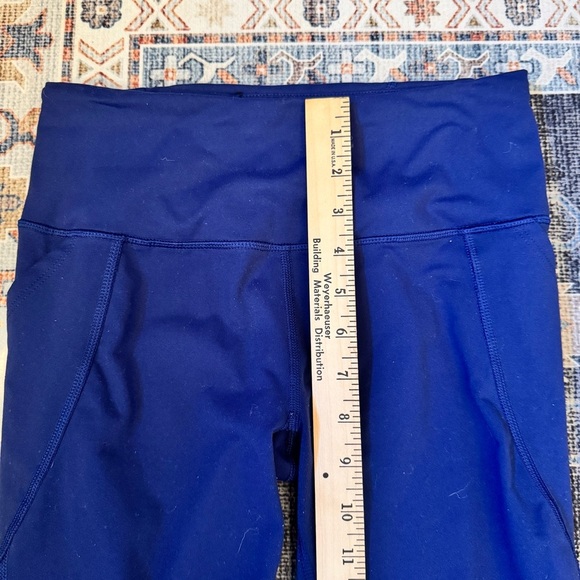 Victorias Secret Sport Women’s Royal Blue Knockout Mesh Back Leggings Size Small - Picture 12 of 13